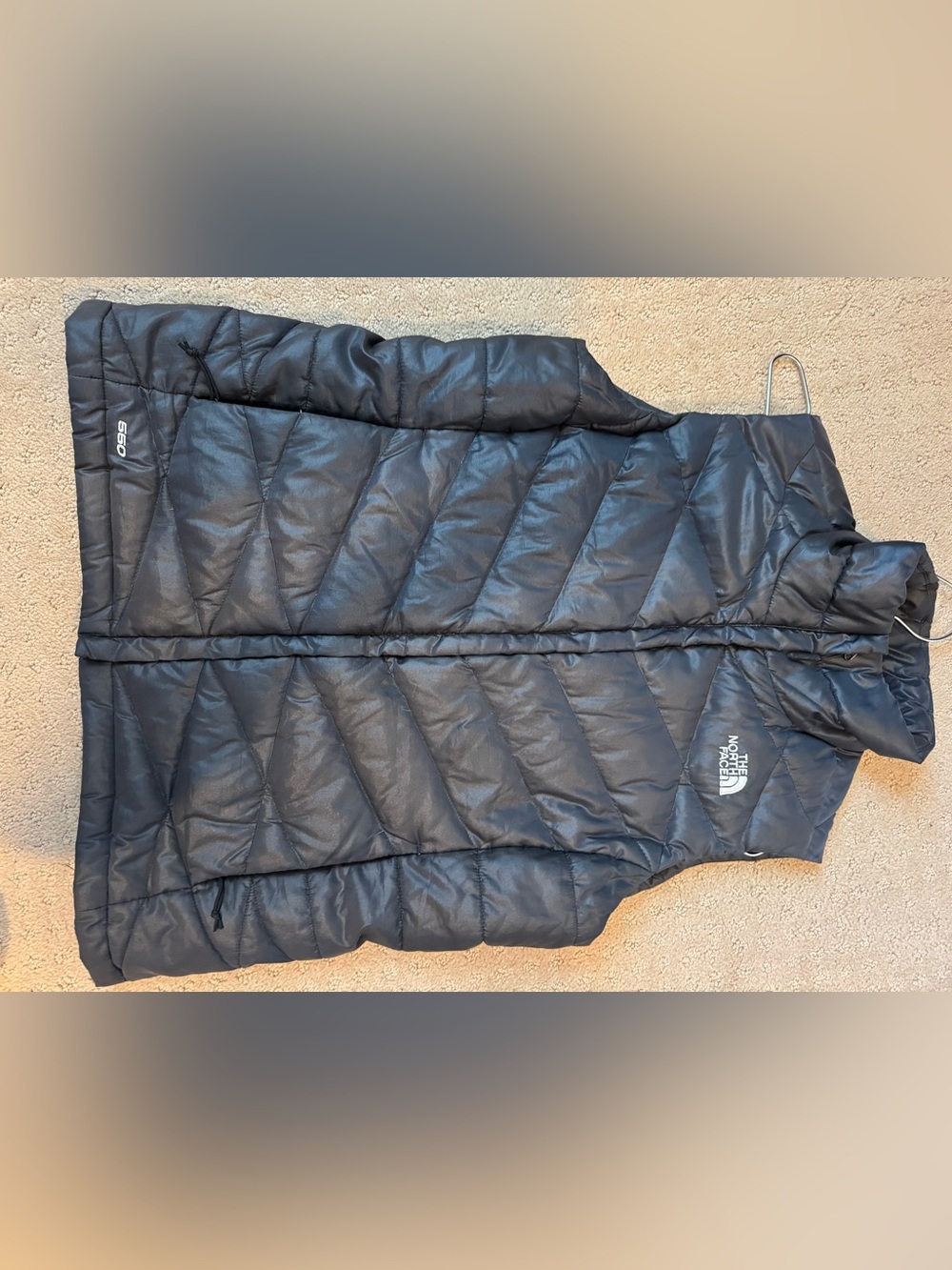 The North Face womens Black Quilted Puffer Vest